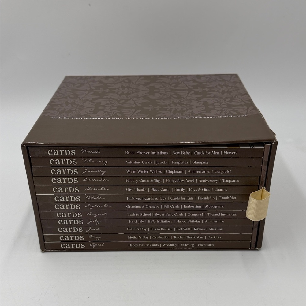 CARDS For Every Occasion (Greeting Cards) 12 Vol. Set with Slipcase